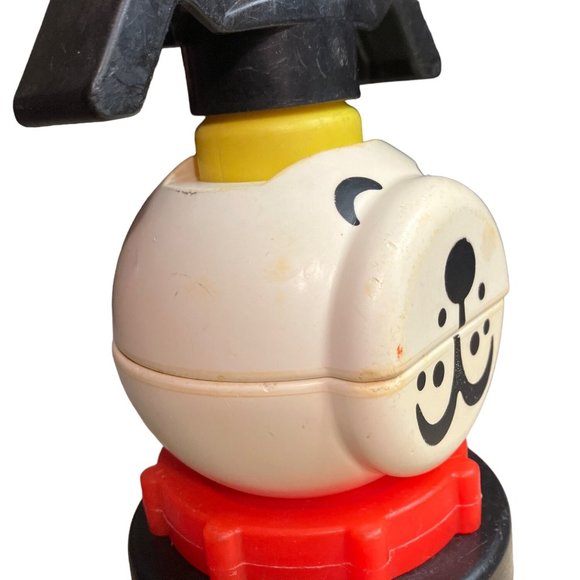 vintage 1976 Fisher Price little people lucky dog stacking toy number 659 - Picture 3 of 12